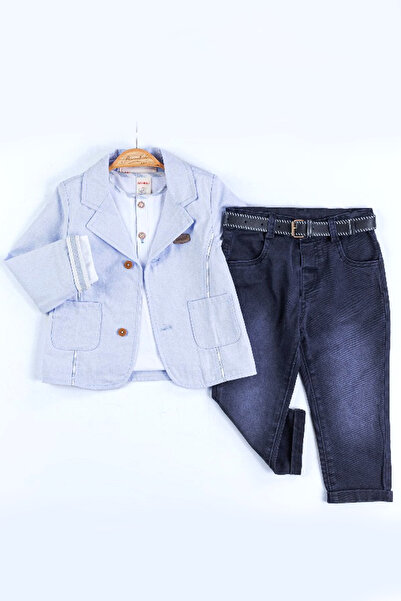 Bombili Baby Boy 3-Piece Set with Jacket