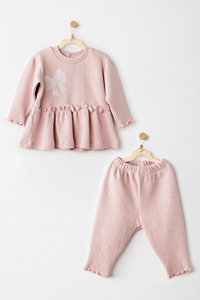 andywawa Kız Bebek Takım 2 Parça Set Casual AC26204