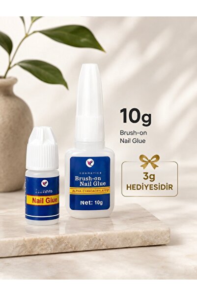 SEVRU Nail Glue 10gr -takma Tırnak Yapıştırıcı - Hızlı Takma Tırnak Yapıştırı...