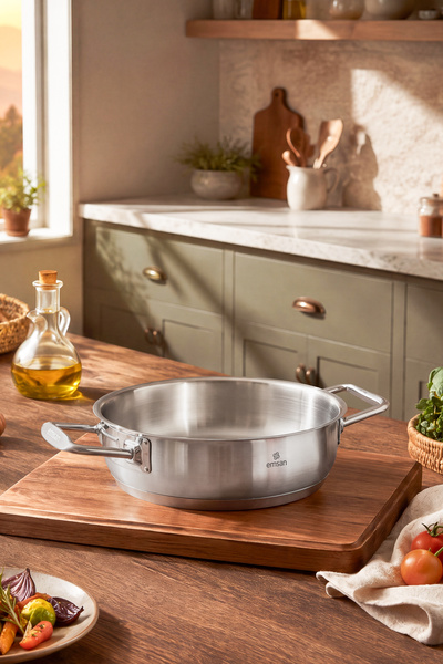 Emsan Emsan Grace Induction Base Steel Pan 22 cm