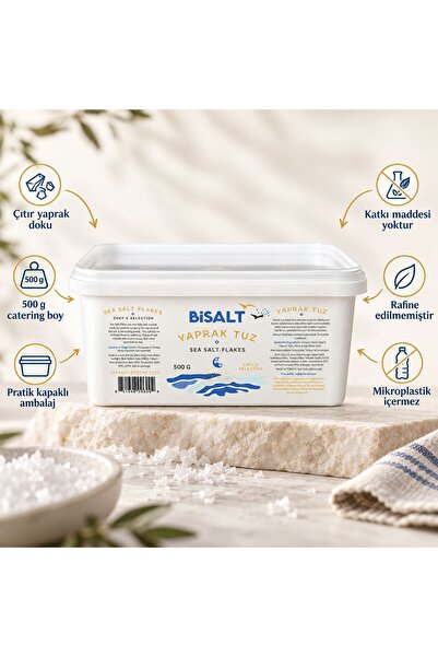 Bisalt Yaprak Tuz 500 G