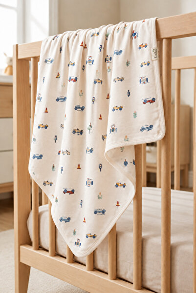 Rocha Baby Soft Cotton Baby Blanket - Unisex Newborn Blanket