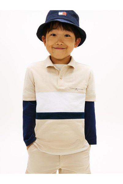 Tommy Hilfiger MINI CORP EMB CLRBLOCK POLO SS