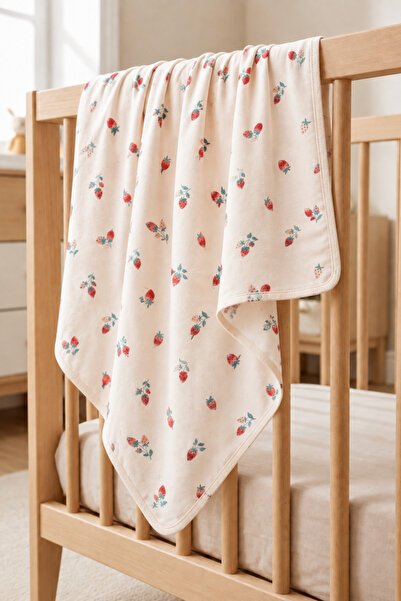 Rocha Baby Soft Cotton Baby Blanket - Unisex Newborn Blanket