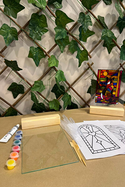 Kartal Workshop Vitray Cam Boyama Seti - Kuş