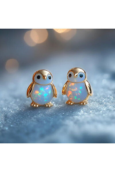 Choice WB9040-1 1pair Cute Penguin Stud Earrings Exquisite Animal Jewelry Acc...