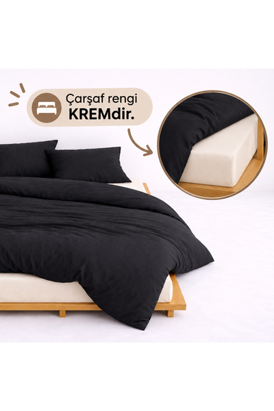 liefhome Luxury Ranforce Fabric 100% Cotton Double Duvet Cover Set 200X220 | ...