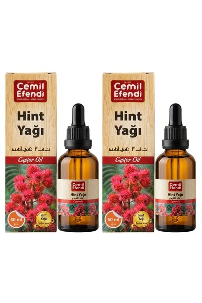 Cemilefendi Hint Yağı Soğuk Pres 2 Adet 50 Ml