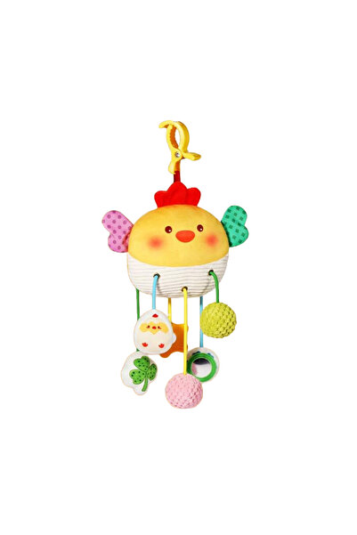 Choice chick Bed Hanging Drawstring Music Rattles Teether Cheer Toy Bedbell P...