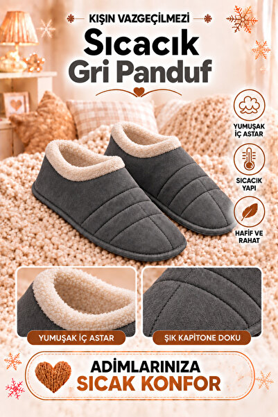 Behtah Kundura Unisex Warm Lined Home Boots Slippers Buy One Size Larger