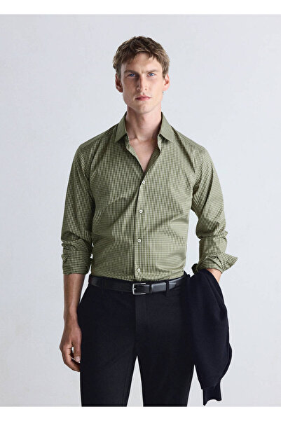 MANGO Man Slim fit comfort stretch, ütü istemeyen gömlek