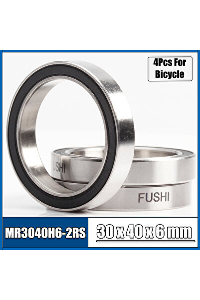 Choice 4Pcs 30406-2RS 30x40x6 MR30406-2RS ABEC-3 Bicycle Bearing 30*40*6 MH30...