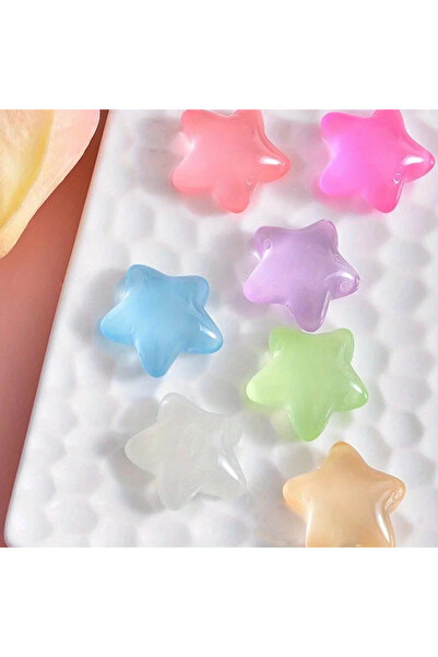 Choice 2 bags 14pcs 7/14pcs Glow-in-the-Dark Star Shoe Charms Easy Install Fu...