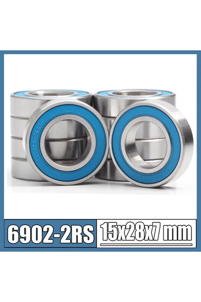 Choice 6902RS Bearing 10PCS 15*28*7 mm ABEC-3 Hobby Electric RC Car Truck 690...