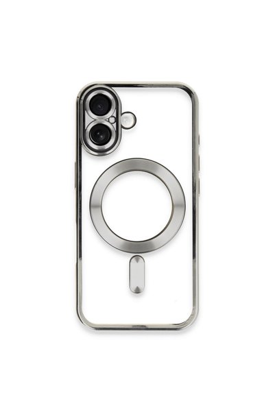 Generic Brand Apple iPhone 16 Case Kross Magneticsafe Cover - Silver
