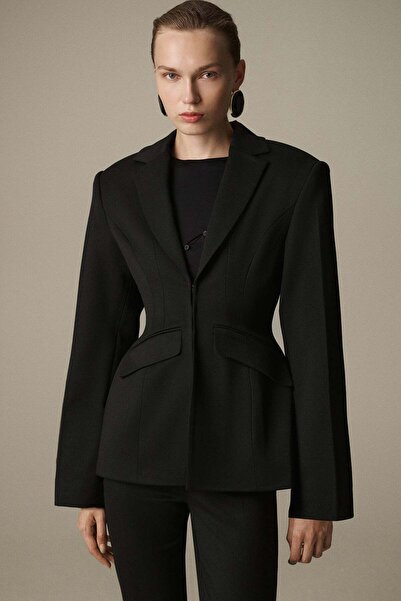 VATKALI Bele oturan blazer ceket- Premium Edition