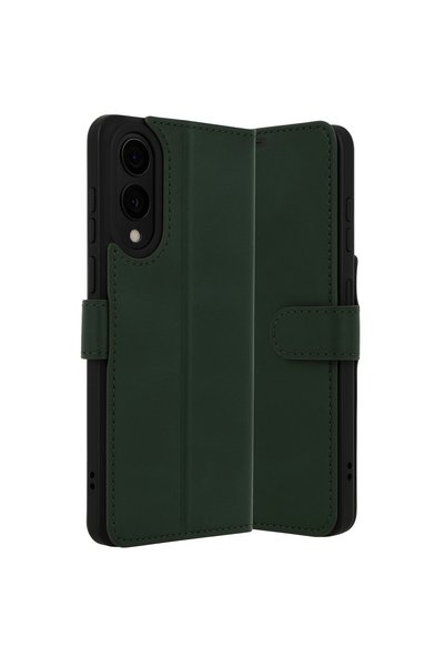 TheGencoo Samsung Galaxy S25 Edge Trend S Plus Flip Case - Dark Green