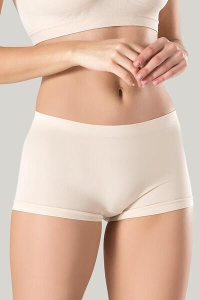 Miss Fit Women's Tan Boxers 1202