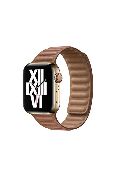 UnDePlus ???apple Watch 38mm 40mm 41mm 1/2/3/4/5/6/se/se2/7/8/9 Baklalı Deri ...