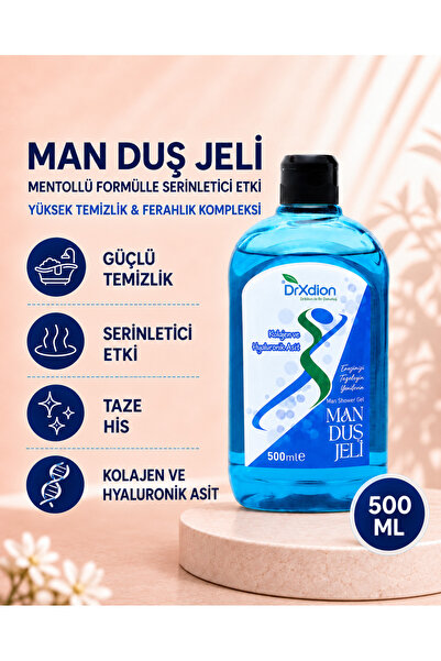 DrXdion Yüksek Temizlik Etkili Man Duş Jeli (500 ml)