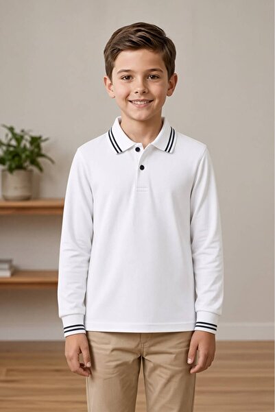 Kids Club Men's Polo Collar Top