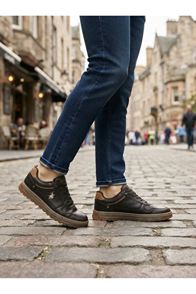 U.S. Polo Assn. U.S. Polo Assn. Ανδρικά αθλητικά παπούτσια casual Belo Brown-...
