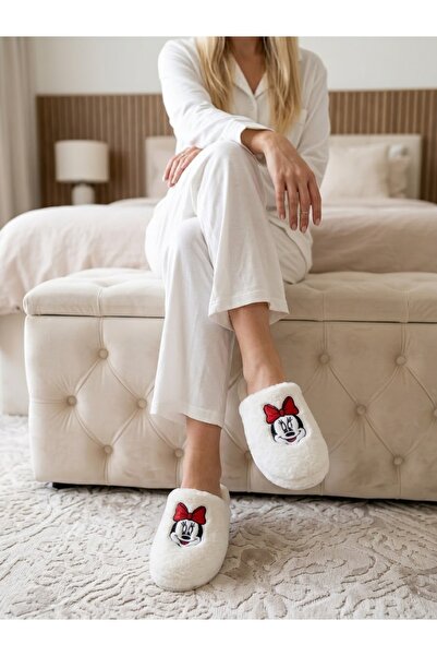 MUSCO Women's Home Slippers Furry Home Slippers
