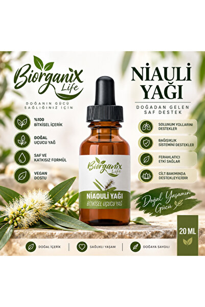 BiorganixLife Nioli (Niaouli) Yağı 20mL