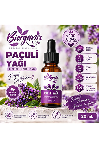 BiorganixLife Paçuli Yağı 20 ML