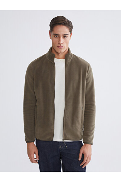 LC Waikiki Nevavm Farkıyla Lcwaikiki Classic Khaki Fleece Plain Loose & Baggy...