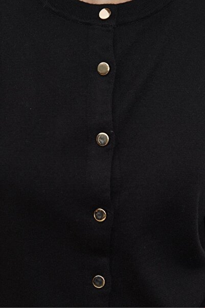 QANU Mina Cardigan Black