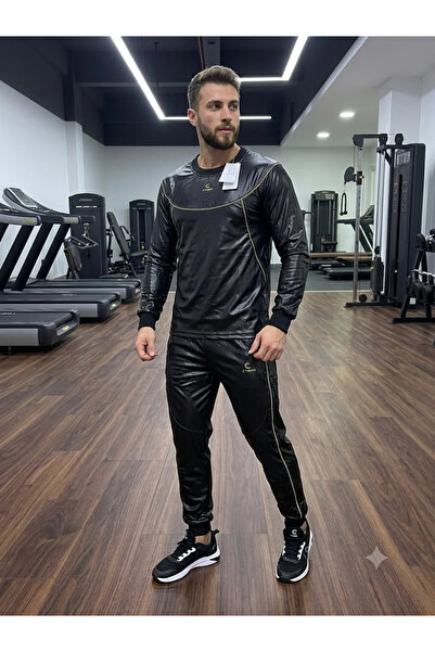Genel Markalar Cyber 2026 Termal Terleme Eşofman Takımı Siyah