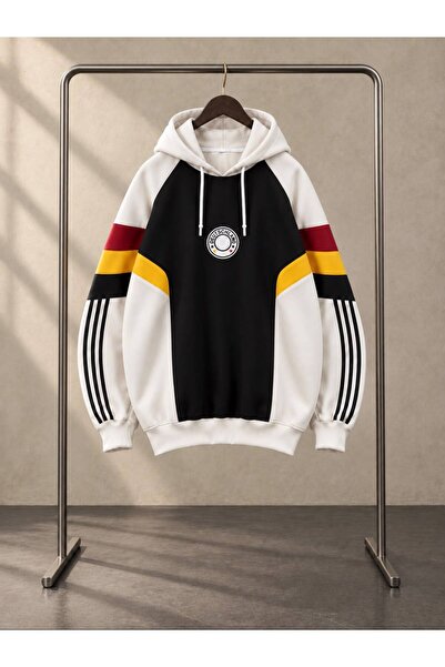 KUN SPORTSWEAR Φούτερ με κουκούλα ρετρό συλλογής premium, oversized, unisex