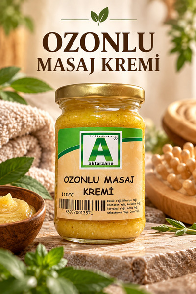 Aktarzane Ozonlu Masaj kremi fıtık için yeni formül 110cc