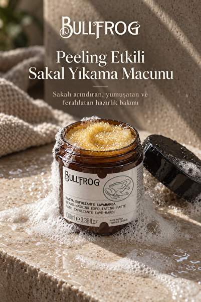 Peeling Etkili Sakal Yıkama Macunu - 100 ml.