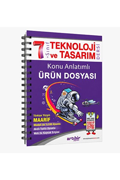 Artıbir Yayınları 7 Sınıf Teknoloji Ve Tasarım Dersi Konu Anlatımlı Ürün Dosy...