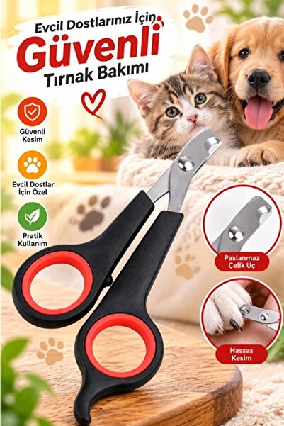 İndirimKap Kedi Köpek Tırnak Makası 10 Cm X 7 Cm