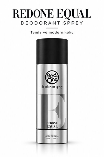 Red One Redone Yoğun Ter Kokusu Önleyici Deodorant Sprey Equal 24 Saat Etkili...