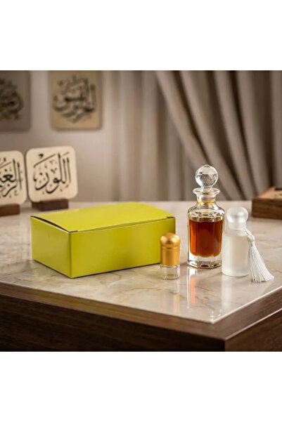 AL SAFWA زجاج نانو تولا مع رولر - لزيوت العود والمسك - 12 حبة