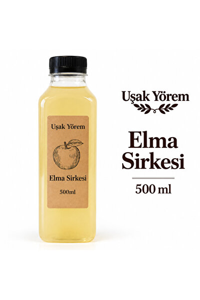 Uşak Yörem Şarküteri Elma Sirkesi 500ml Ev Yapımı Uşak Yörem