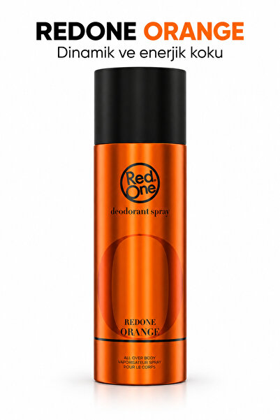 Red One Redone Orange Deodorant - Canlılık Ve Tazelik 200 ml