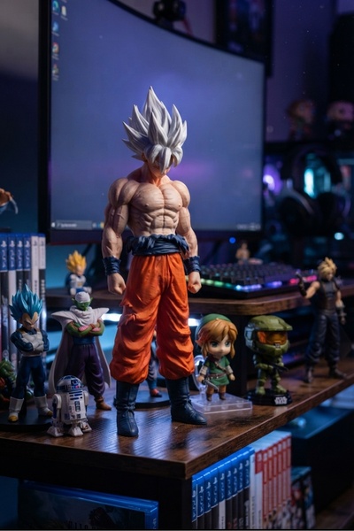 HOBİFABRİK ATÖLYE Anime Karakter Figürleri - 3D Tasarım Dekoratif Oyuncak Mak...