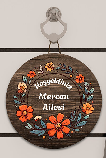 Dormot Imprimare digitală pe lemn, ornament pentru ușă cu model personalizat ...