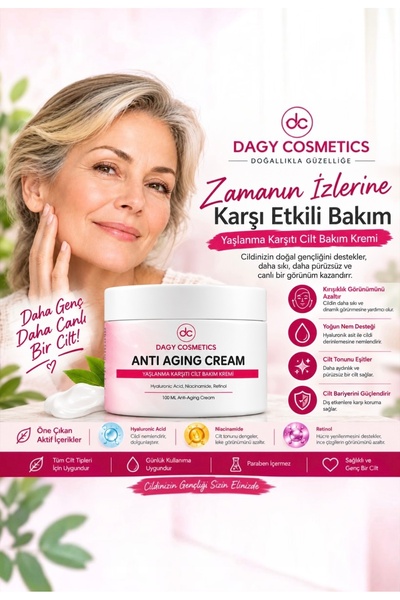 Dagy Cosmetics Gençleştiren Botox Etkili Yaşlanma Karşıtı Ve Kırışıklık Karşı...