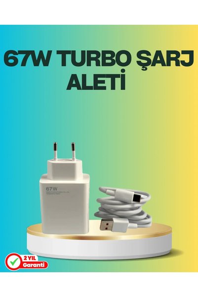 SS HOME CONCEPT 67 Watt Type C Turbo Şarj Seti