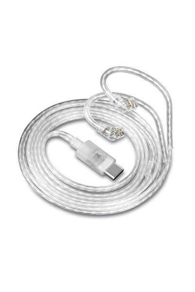 Choice NO MIC KZ Earphone Cable sSilver Plated Upgrade Wire Type-c Pug Oxygen...
