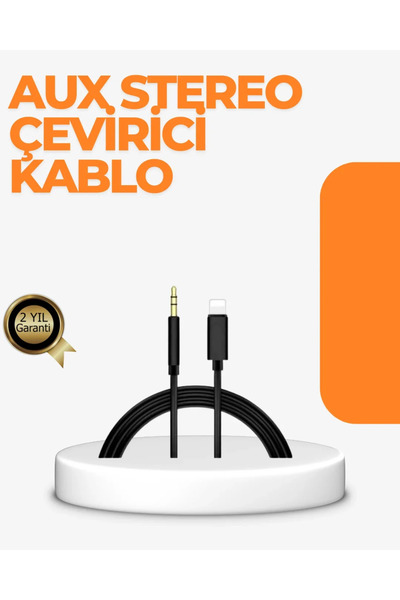 SS HOME CONCEPT 3.5mm Aux Audio Cable Converter for Lightning Devices 1m