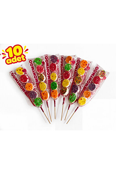 monymoo Çıtır Marshmallow Şiş 10’lu Paket – Doğum Günü & Parti Şekeri