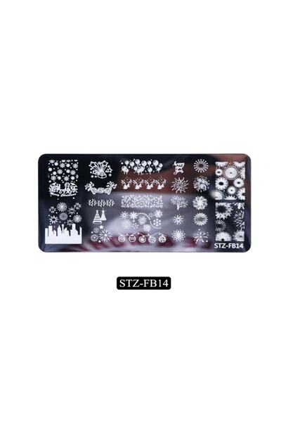 Beauty Box Nail Art Stampa Plakası Tırnak Stampası Tırnak Süsleme Baskı Tabakası