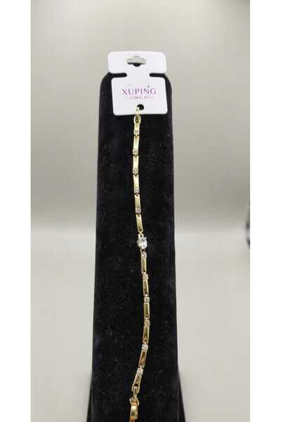 XUPING JEWELRY Xuping Vip 14k Taş Detaylı Kuyumcu Model Bileklik
